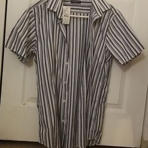 Saks short sleeve button down